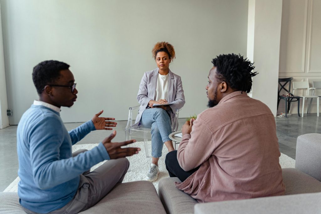 People in a boardroom at work