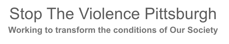 Stop the Violence Pittsburgh